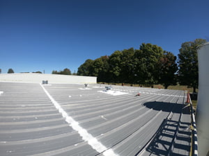 Commercial Metal Roof Restoration1